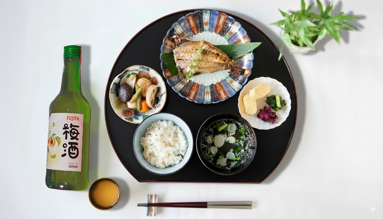 Rượu Fujita và món ăn Việt