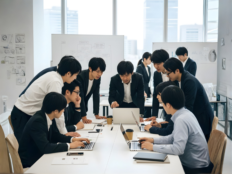 Mô hình teamwork trong tổ chức Nhật