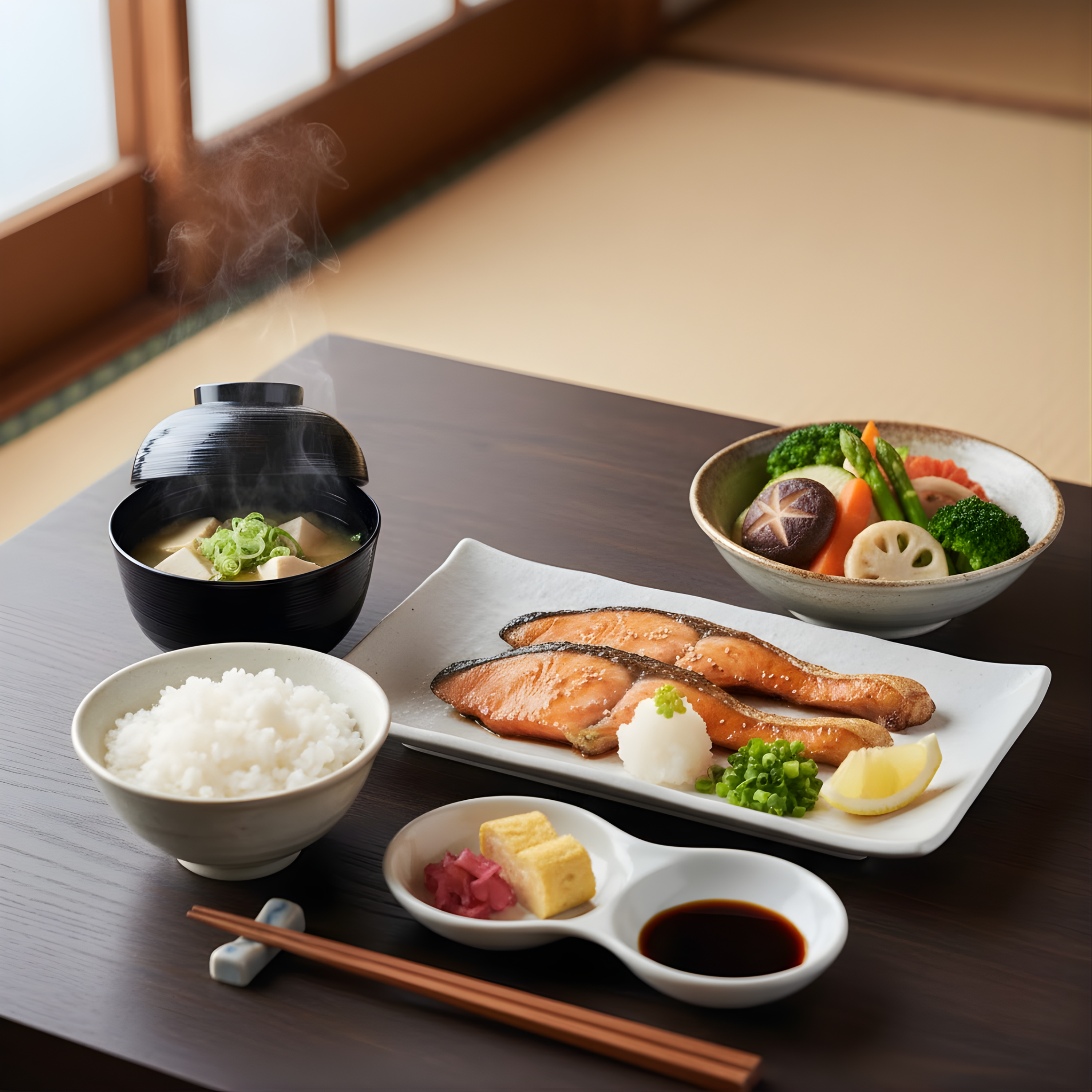 bữa ăn sáng của người nhật