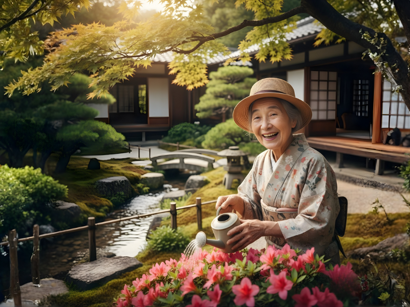 người Nhật sống lâu nhờ có ikigai